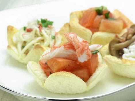 香り箱のブルスケッタ レシピ 株式会社スギヨ